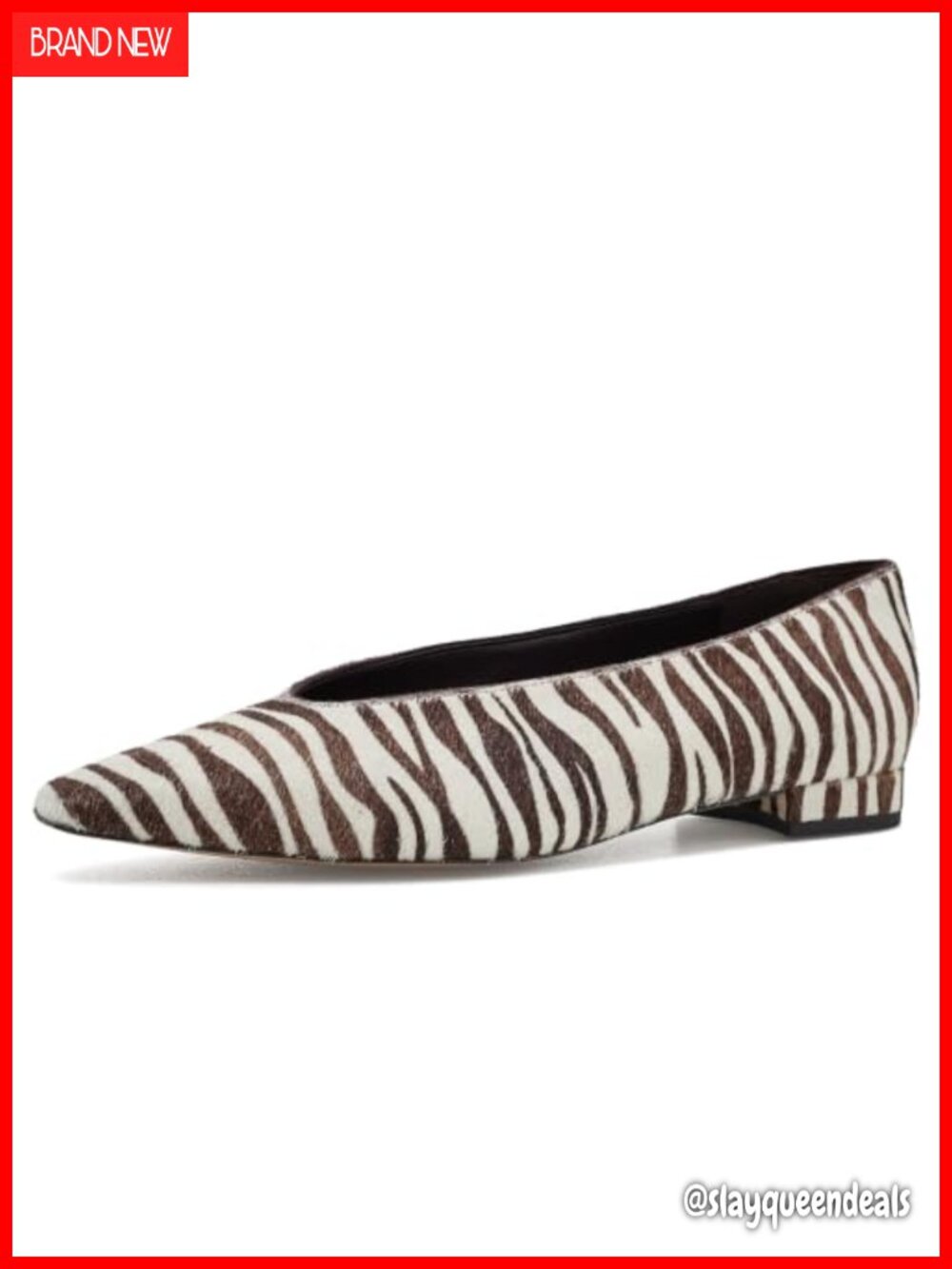 Pointed Toe Slip-On Flats Lightweight Breathable Daily Wear Shoes